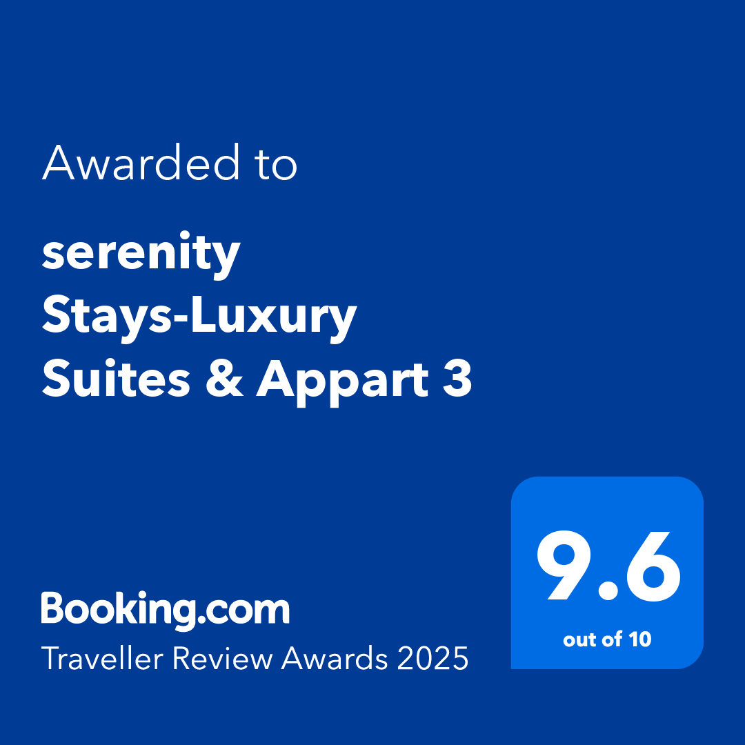 Serenity stays suits & appart 5 min TGV